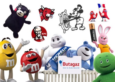 exemples de mascottes