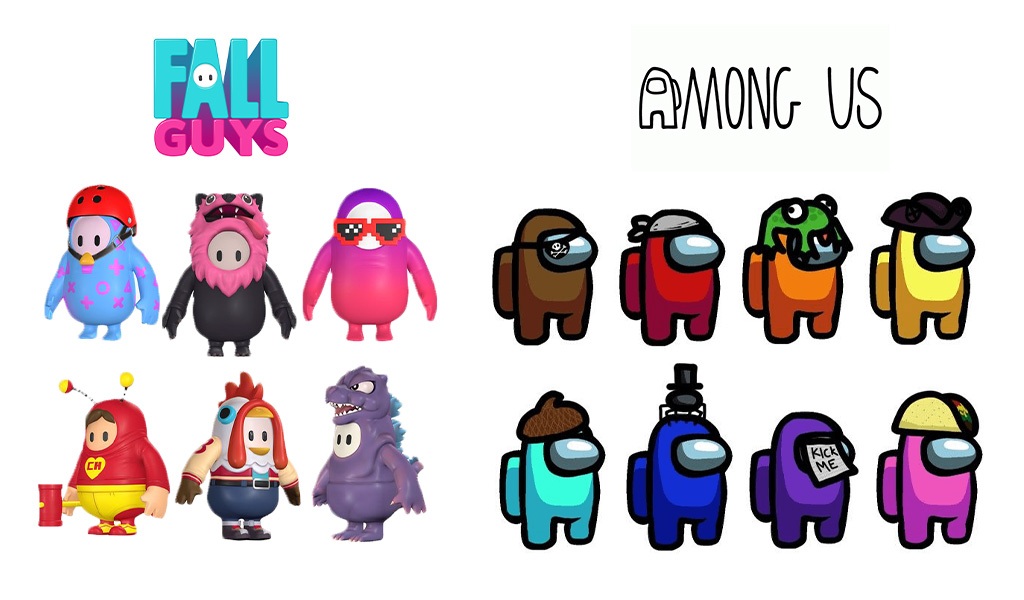 mascottes de jeux vidéos 