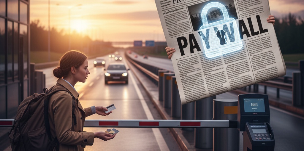 paywall, péage à contenus