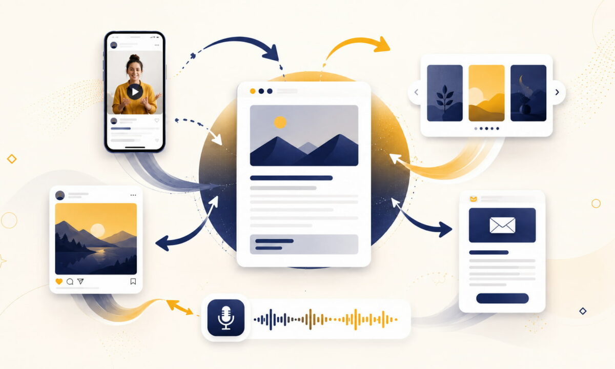 qu'est ce que le repurposing content : réutilisation de contenus